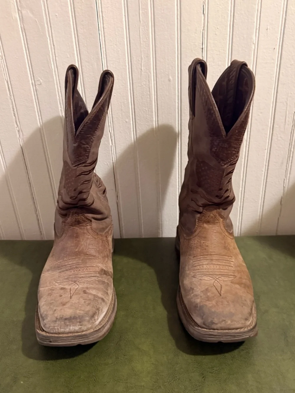 Durango Rebel Men's 9W Brown Flag Western Boots